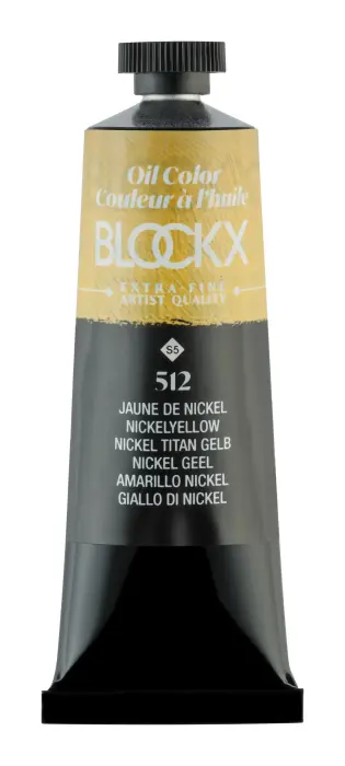 Peinture à l'huile extra-fine tube 35ml - Jaune de nickel