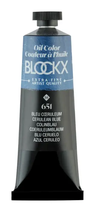 Peinture à l'huile extra-fine tube 35ml - Bleu céruleum