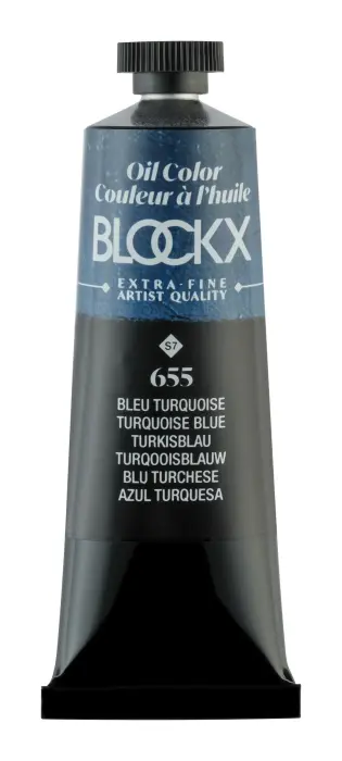 Peinture à l'huile extra-fine tube 35ml - Bleu turquoise