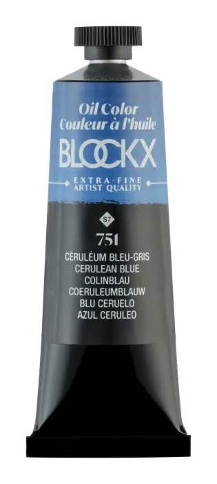 Peinture à l'huile extra-fine tube 35ml - Céruléum bleu-gris