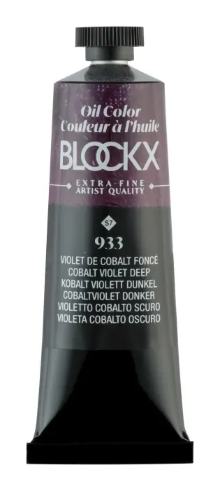 Peinture à l'huile extra-fine tube 35ml - Violet de cobalt foncé