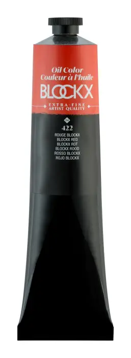 Peinture à l'huile extra-fine tube 200ml - Rouge blockx