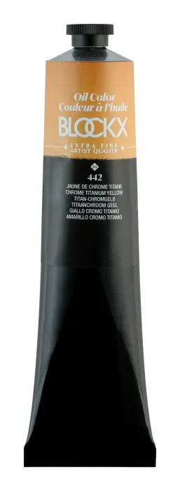 Peinture à l'huile extra-fine tube 200ml - Jaune de chrome titane