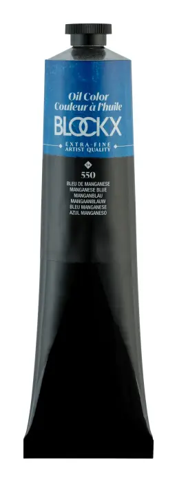 Peinture à l'huile extra-fine tube 200ml - Bleu de manganese