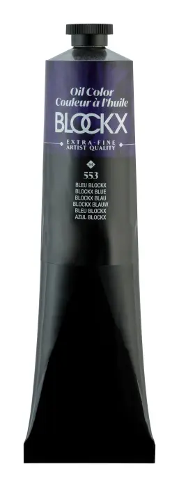 Peinture à l'huile extra-fine tube 200ml - Bleu blockx