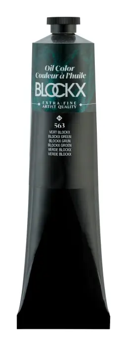 Peinture à l'huile extra-fine tube 200ml - Vert blockx
