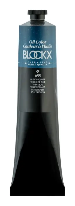 Peinture à l'huile extra-fine tube 200ml - Bleu turquoise