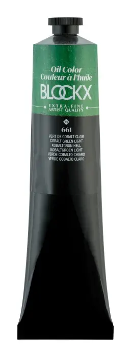 Peinture à l'huile extra-fine tube 200ml - Vert de cobalt clair