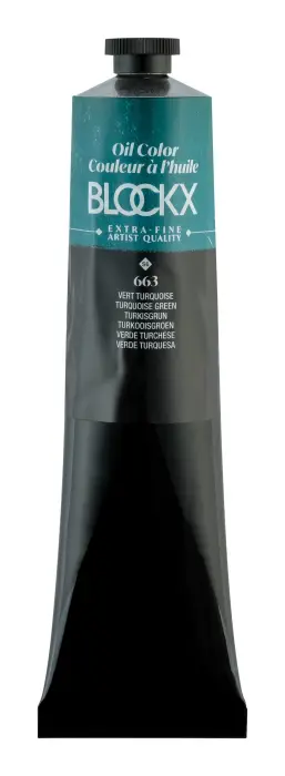Peinture à l'huile extra-fine tube 200ml - Vert turquoise