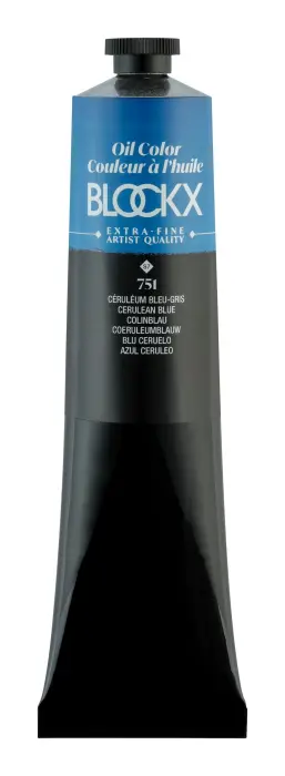 Peinture à l'huile extra-fine tube 200ml - Céruléum bleu-gris