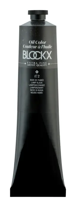 Peinture à l'huile extra-fine tube 200ml - Noir de fumée