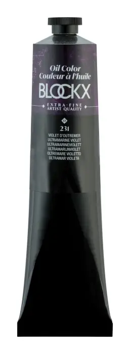 Peinture à l'huile extra-fine tube 200ml - Violet d'outremer