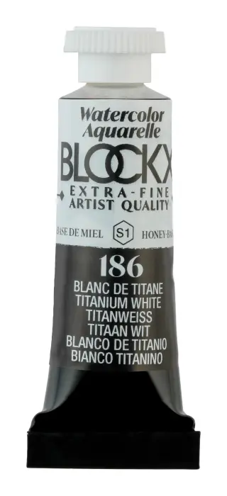 Aquarelle extra-fine tube 5ml - Blanc de titane