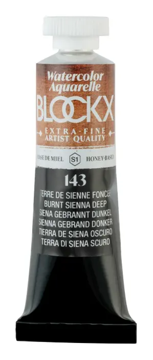 Aquarelle extra-fine tube 15ml - Terre de Sienne foncée