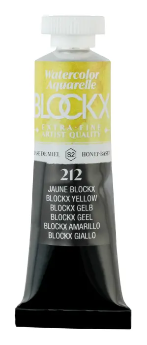 Aquarelle extra-fine tube 15ml - Jaune blockx