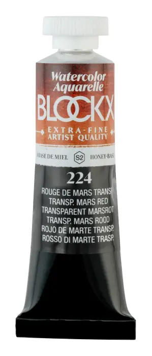 Aquarelle extra-fine tube 15ml - Rouge de mars transp.