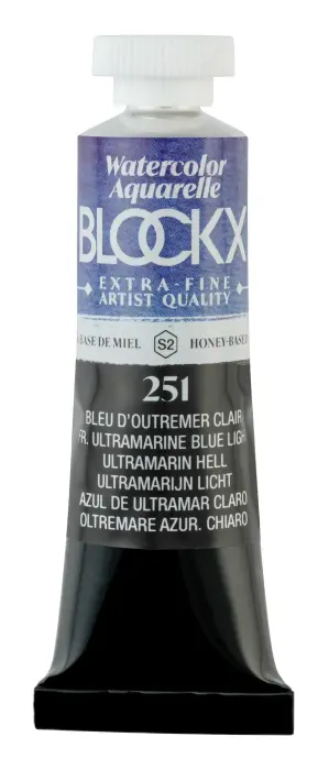 Aquarelle extra-fine tube 15ml - Bleu d’outremer clair