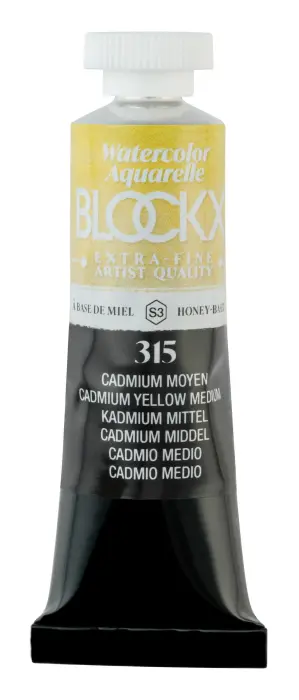 Aquarelle extra-fine tube 15ml - Cadmium moyen
