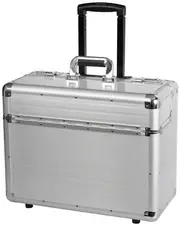 ALUMAXX Valise pour pilotes "OMEGA", aluminium, argent