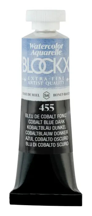 Aquarelle extra-fine tube 15ml - Bleu de cobalt foncé