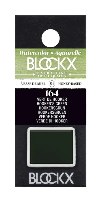 Aquarelle extra-fine demi-godet - Vert de Hooker
