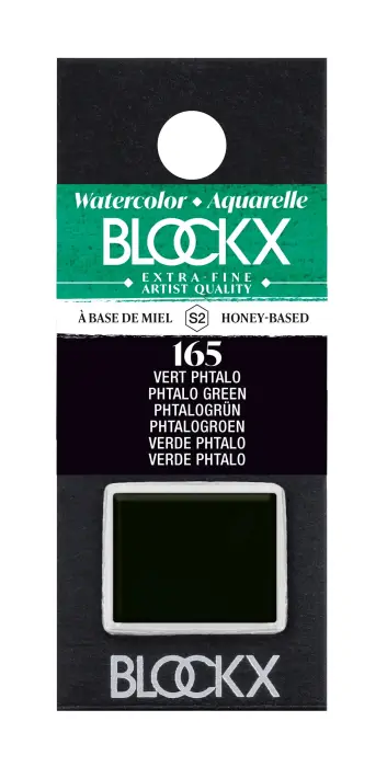 Aquarelle extra-fine demi-godet - Vert phtalo