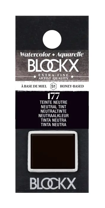 Aquarelle extra-fine demi-godet - Teinte neutre