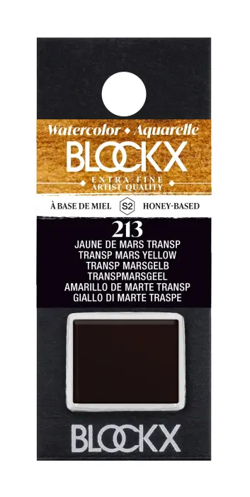 Aquarelle extra-fine demi-godet - Jaune de mars transp