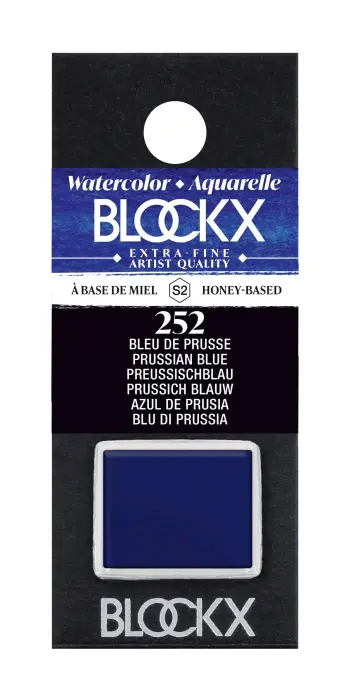 Aquarelle extra-fine demi-godet - Bleu de Prusse
