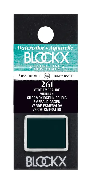 Aquarelle extra-fine demi-godet - Vert emeraude
