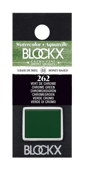 Aquarelle extra-fine demi-godet - Vert de chrome