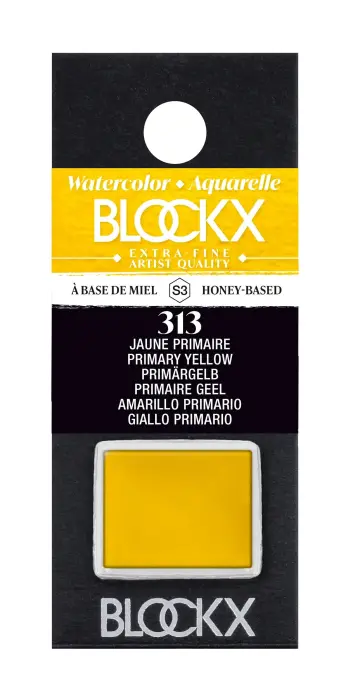 Aquarelle extra-fine demi-godet - Jaune primaire