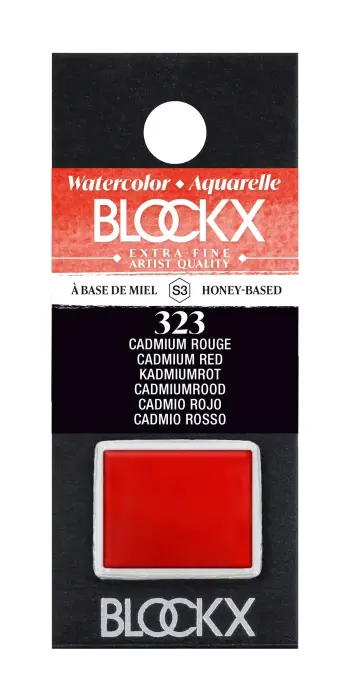 Aquarelle extra-fine demi-godet - Cadmium rouge