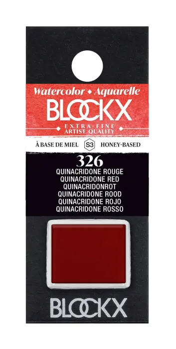 Aquarelle extra-fine demi-godet - Quinacridone rouge