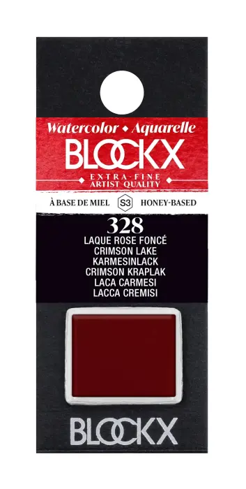 Aquarelle extra-fine demi-godet - Laque rose foncé