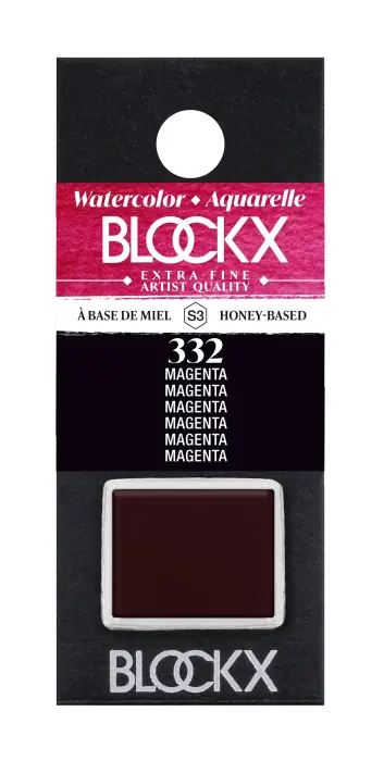 Aquarelle extra-fine demi-godet - Magenta