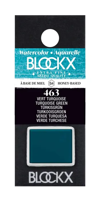 Aquarelle extra-fine demi-godet - Vert turquoise