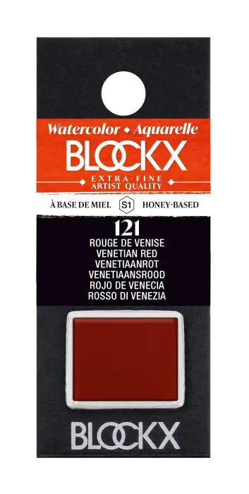 Aquarelle extra-fine demi-godet - Rouge de Venise