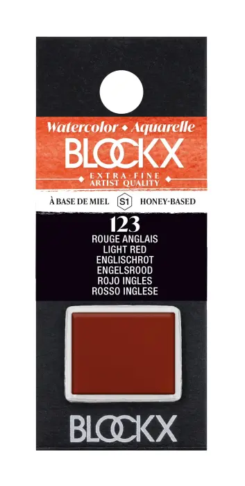 Aquarelle extra-fine demi-godet - Rouge anglais