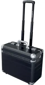 ALUMAXX Valise pour pilotes "DISCOVERY", aluminium, noir mat