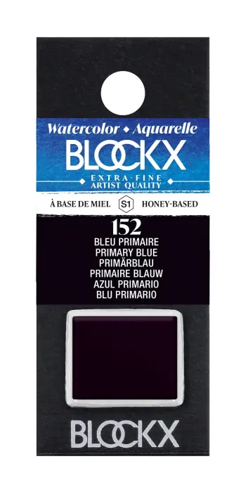 Aquarelle extra-fine demi-godet - Bleu primaire