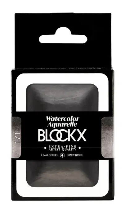 Aquarelle extra-fine godet géant - Noir d’ivoire