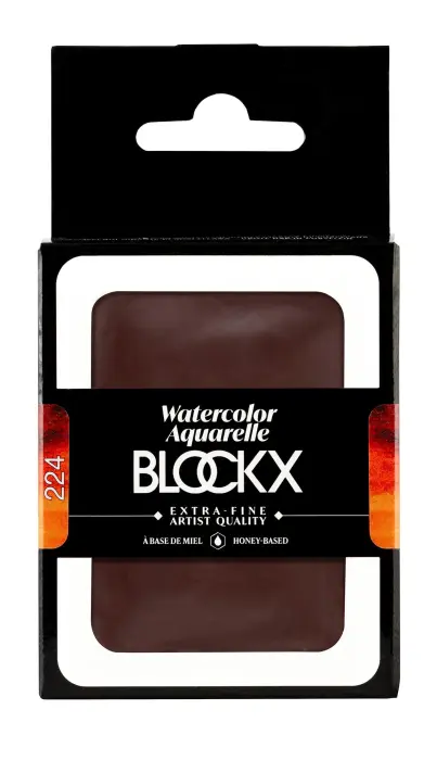 Aquarelle extra-fine godet géant - Rouge de mars transp.