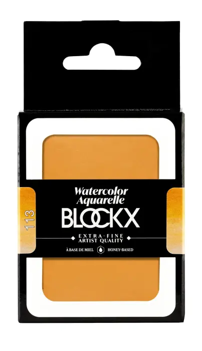 Aquarelle extra-fine godet géant - Ocre d’or