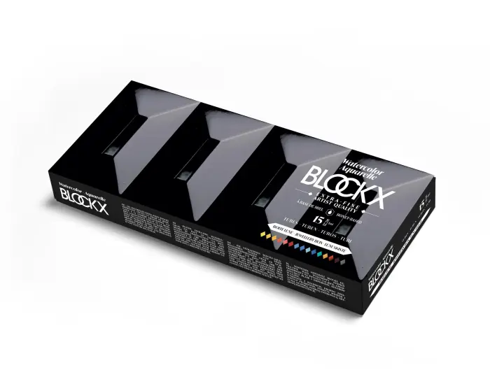 Aquarelle Boite Bijou 15 tubes - 5ml