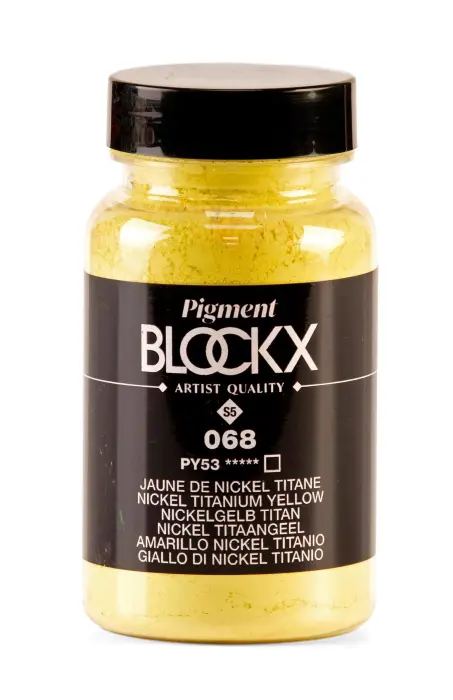Pigment - Jaune de nickel titane 100 ml / 80 g