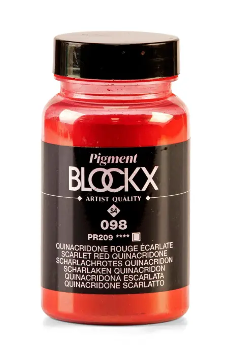 Pigment - Quinacridone rouge écarlate 100 ml / 30 g