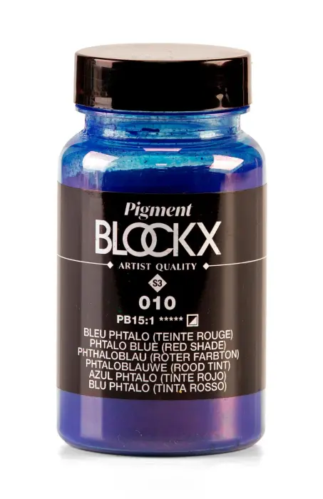 Pigment - Bleu Phtalo (teinte rouge) 100 ml / 35 g