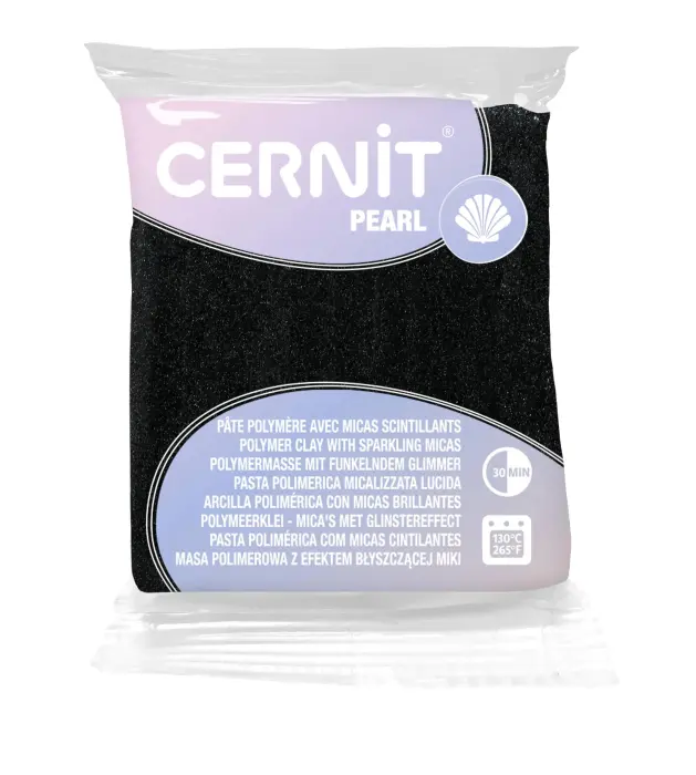Cernit PEARL 56 g Noir - Noir