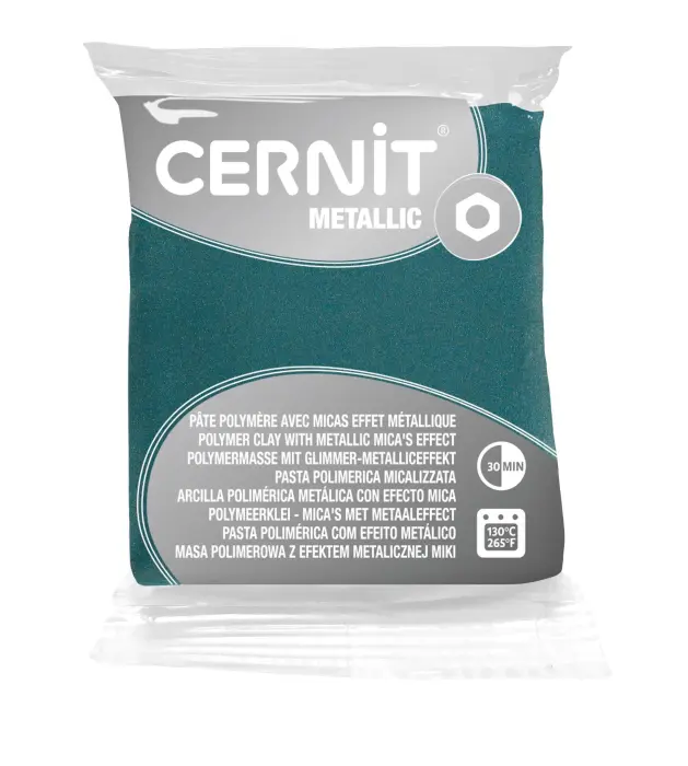 Cernit METALLIC 56 g Or turquoise - Or turquoise